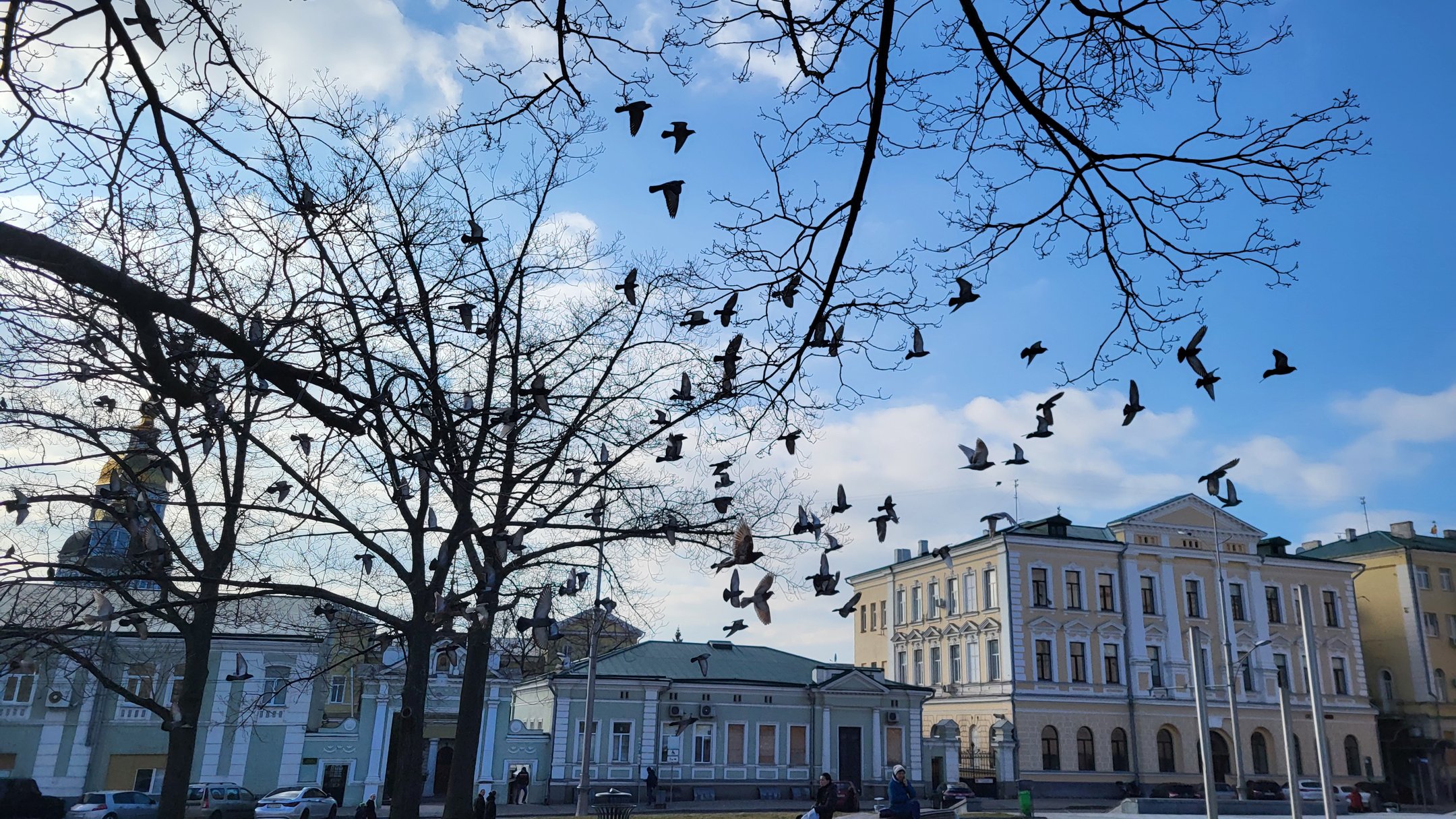 Майдан Конституції у Харкові, березень 2024 року / Фото Суспільне Харків