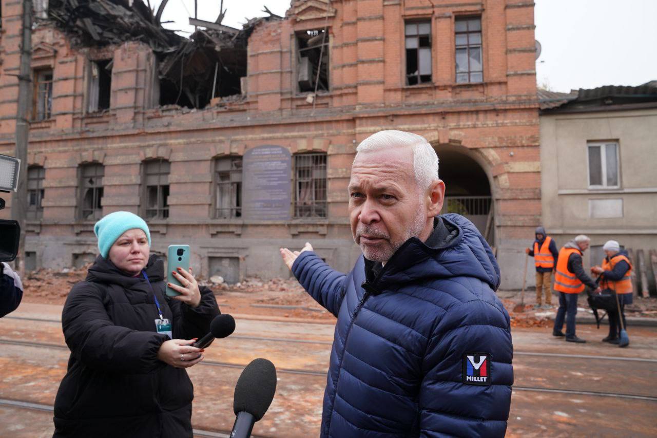 Міський голова Харкова Ігор Терехов / Фото з ТГ-каналу Терехова