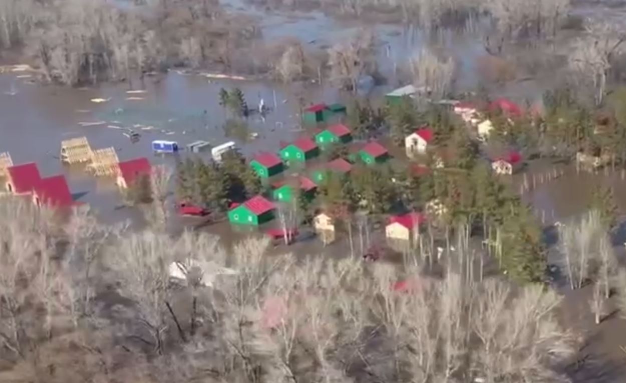 Затоплений Орськ, РФ / Скриншот з відео