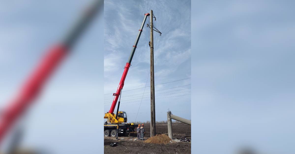 У Харківській області тривають роботи із підвищення надійності електропостачання / Фото “Харківобленерго”