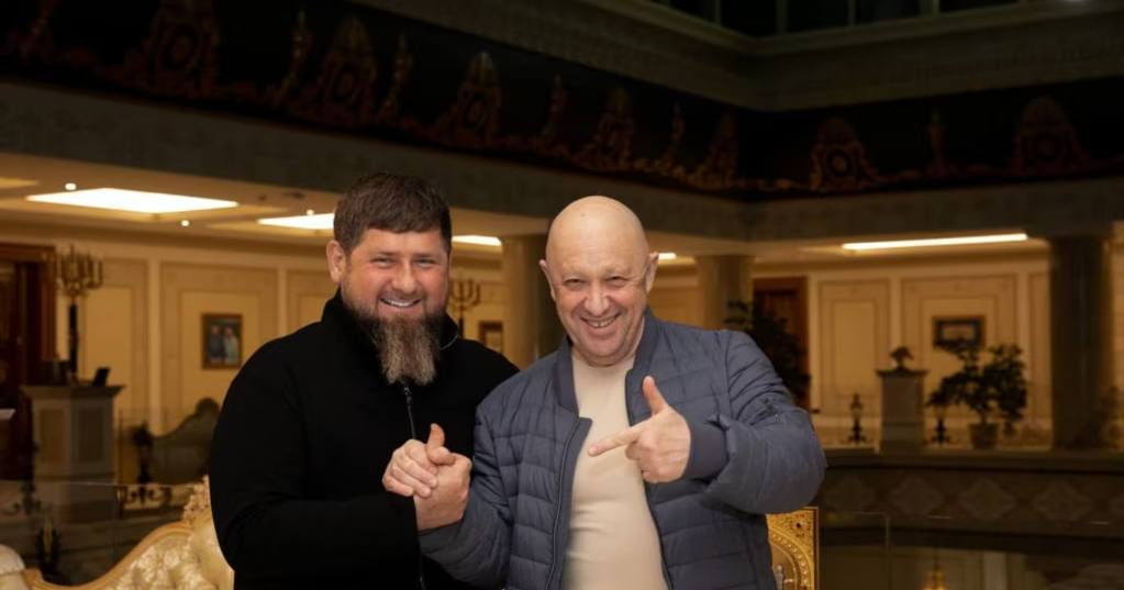 Рамзан Кадиров і засновник ПВК "Вагнер" Євген Пригожин / Фото з відкритих джерел