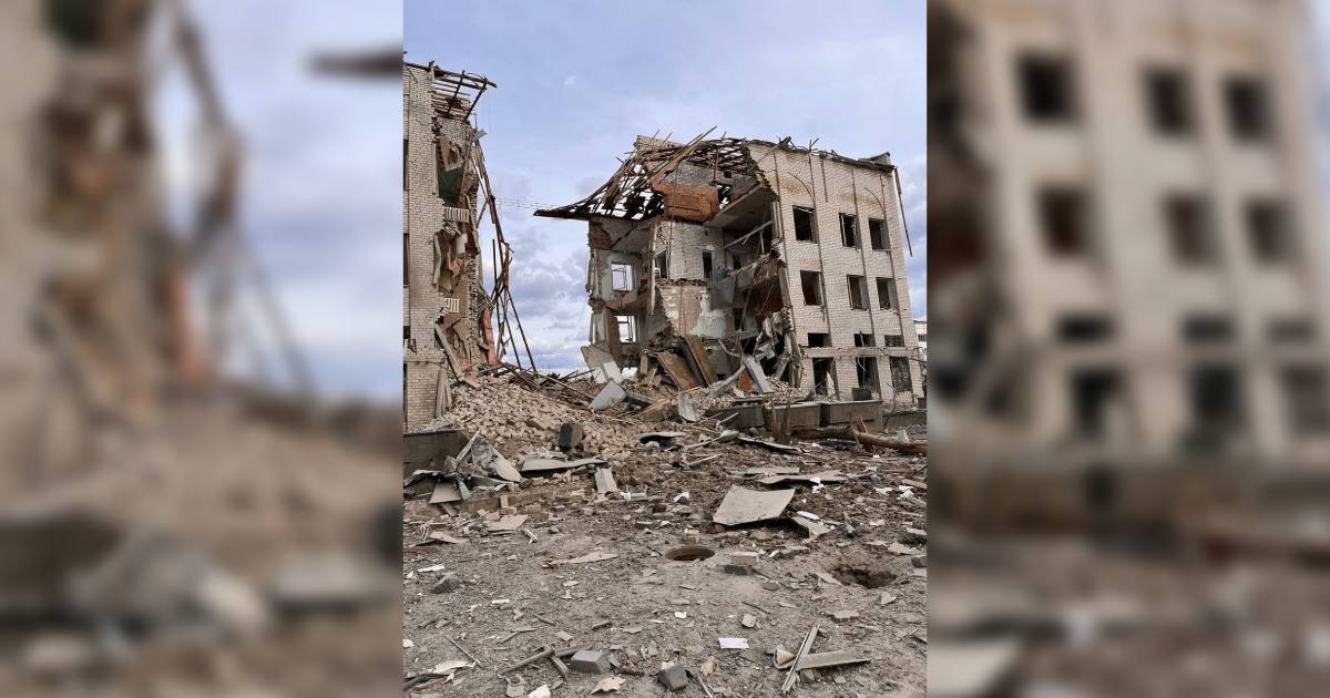 Последствия атаки на Запорожье. Иллюстративное фото / Фото из телеграм-канала @ivan_fedorov_zp