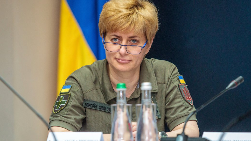 Бывшая командующая Медицинских сил ВСУ Татьяна Остащенко / Фото: Getty Images