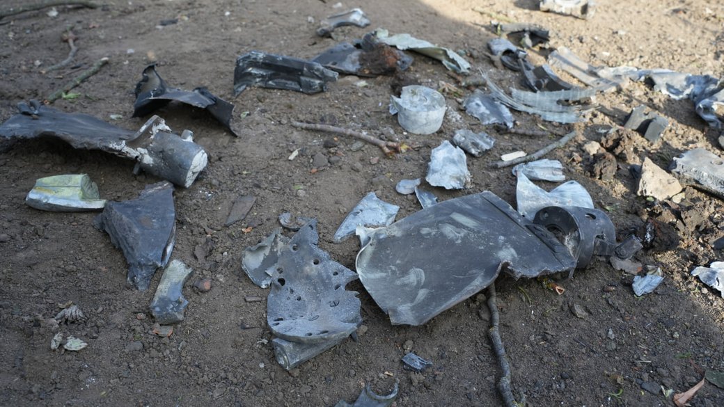 Уламки УМПБ / Фото: Суспільне