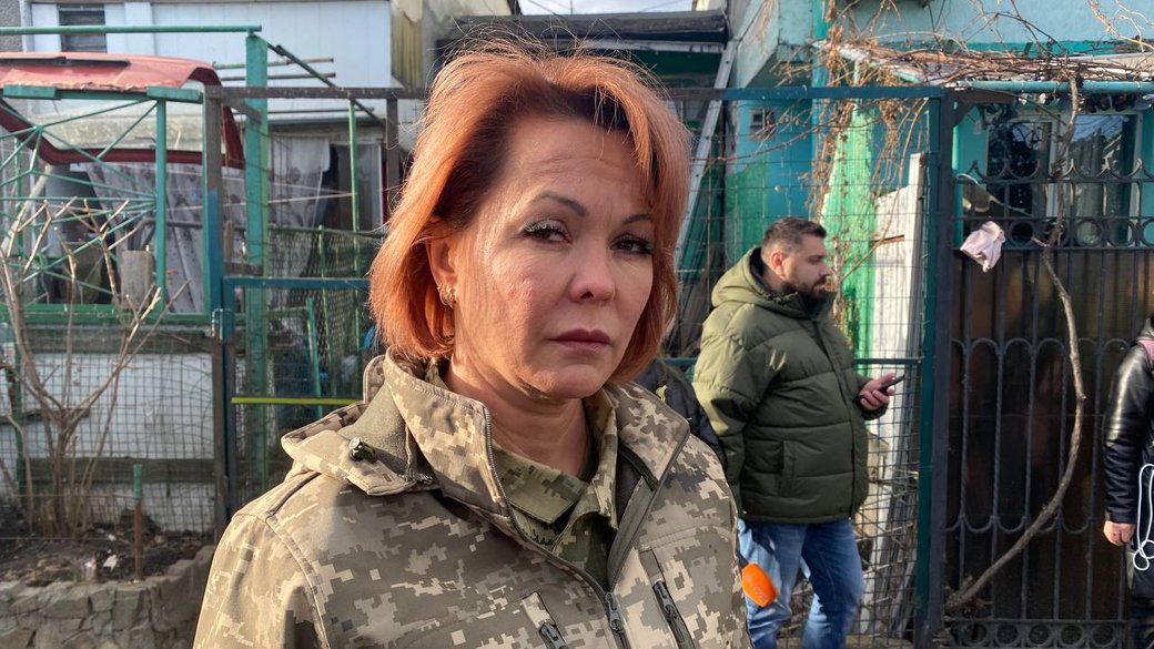 Начальница пресс-центра Сил обороны юга Наталья Гуменюк / Фото: Суспільне Одеса