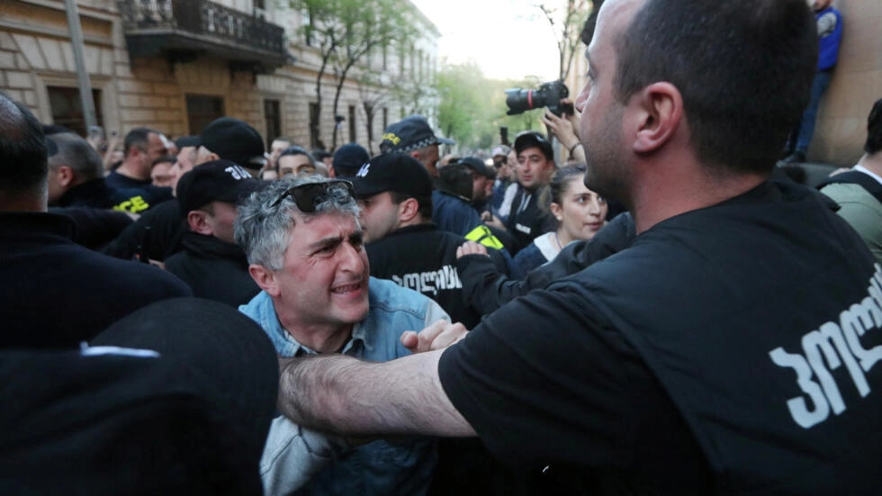 Протесты в Тбилиси против закона об иноагентах / Фото: Reuters