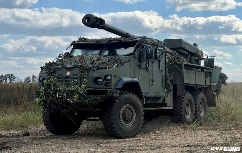 Украинская колесная самоходная гаубица 2С22 "Богдана" / Фото: Армия.inform