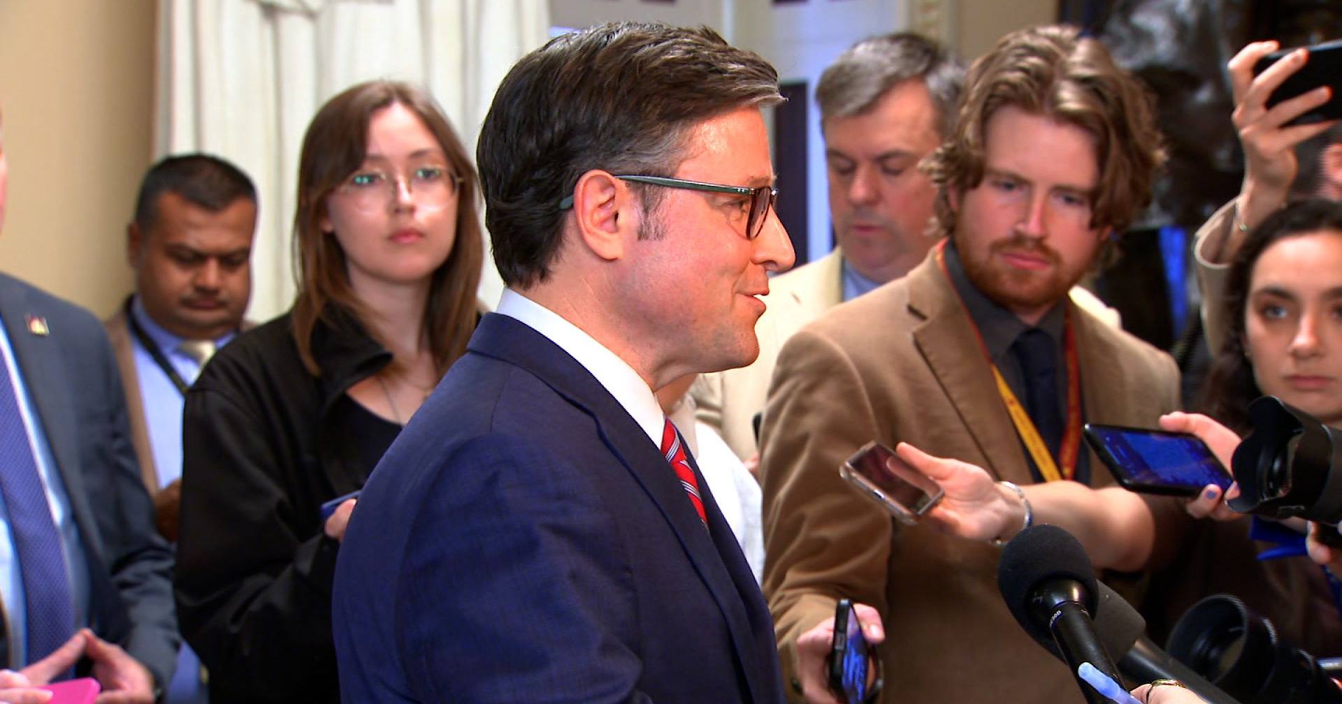 Спикер Палаты представителей Конгресса США Майк Джонсон / Фото CNN