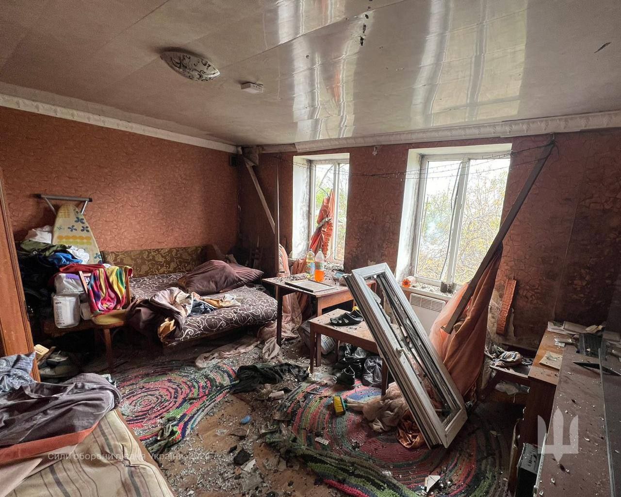 Наслідки прильоту по приватному сектору в Одесі 21 квітня 2024 / Фото ДСНС