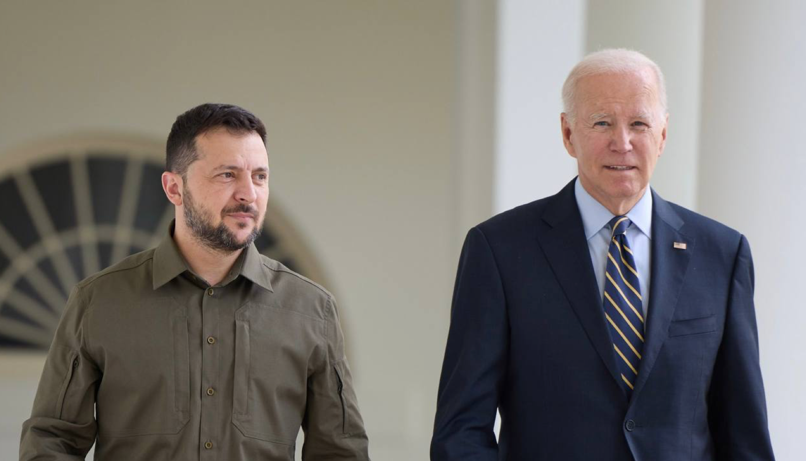 Владимир Зеленский и Джо Байден / Фото: ОП