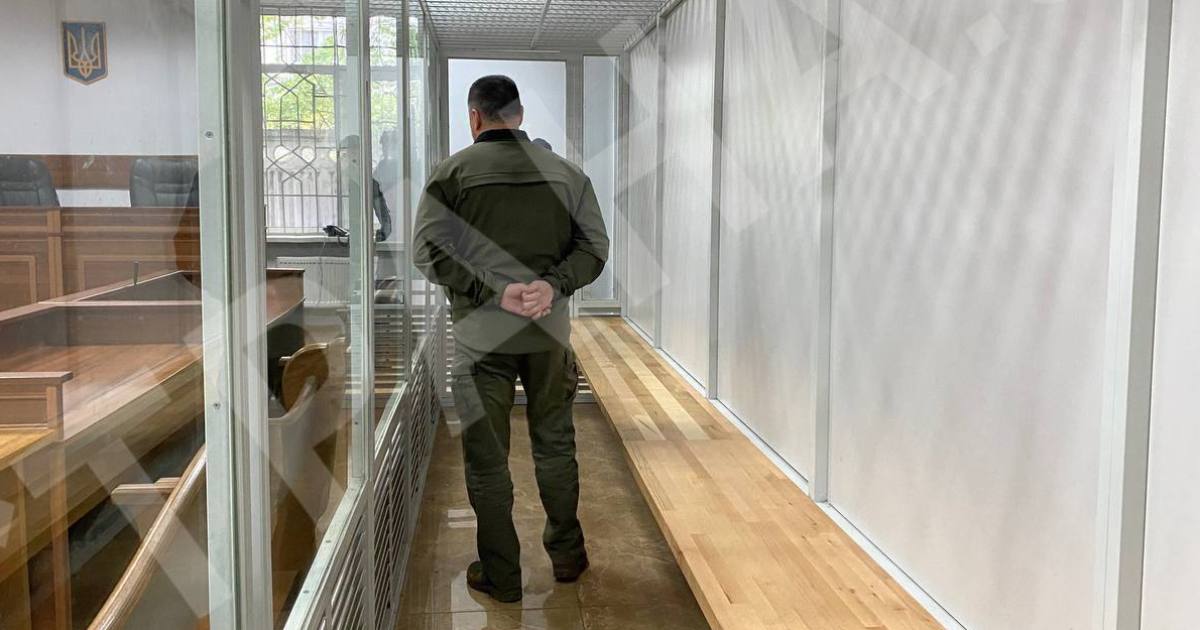 Глава Броварской райадминистрации Владимира Майбоженко в Шевченковском суде Киева / Фото из открытых источников