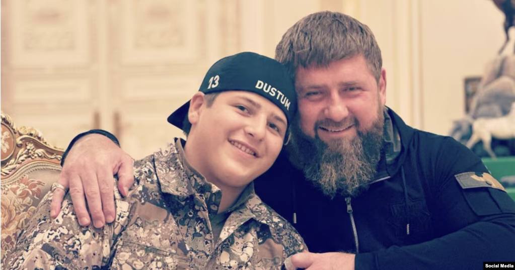 Рамзан Кадыров и его сын Адам / Фото из открытых источников