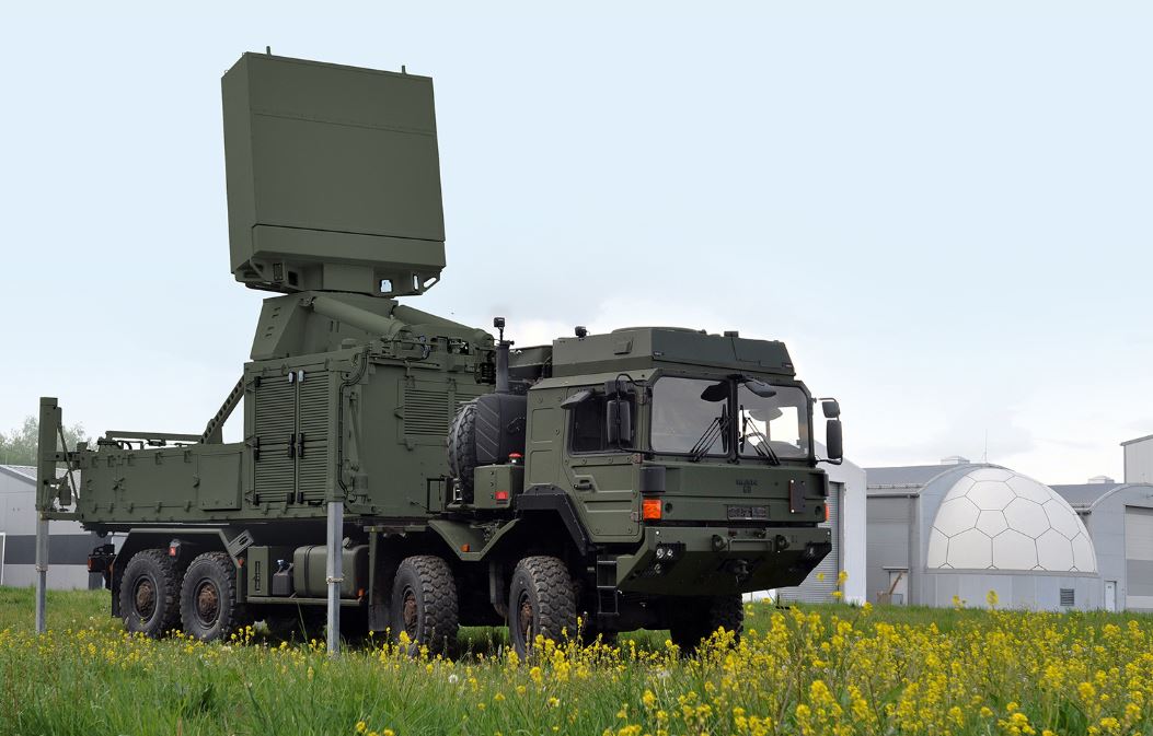 Немецкая РЛС воздушного наблюдения TRML-4D / Фото: Hensoldt