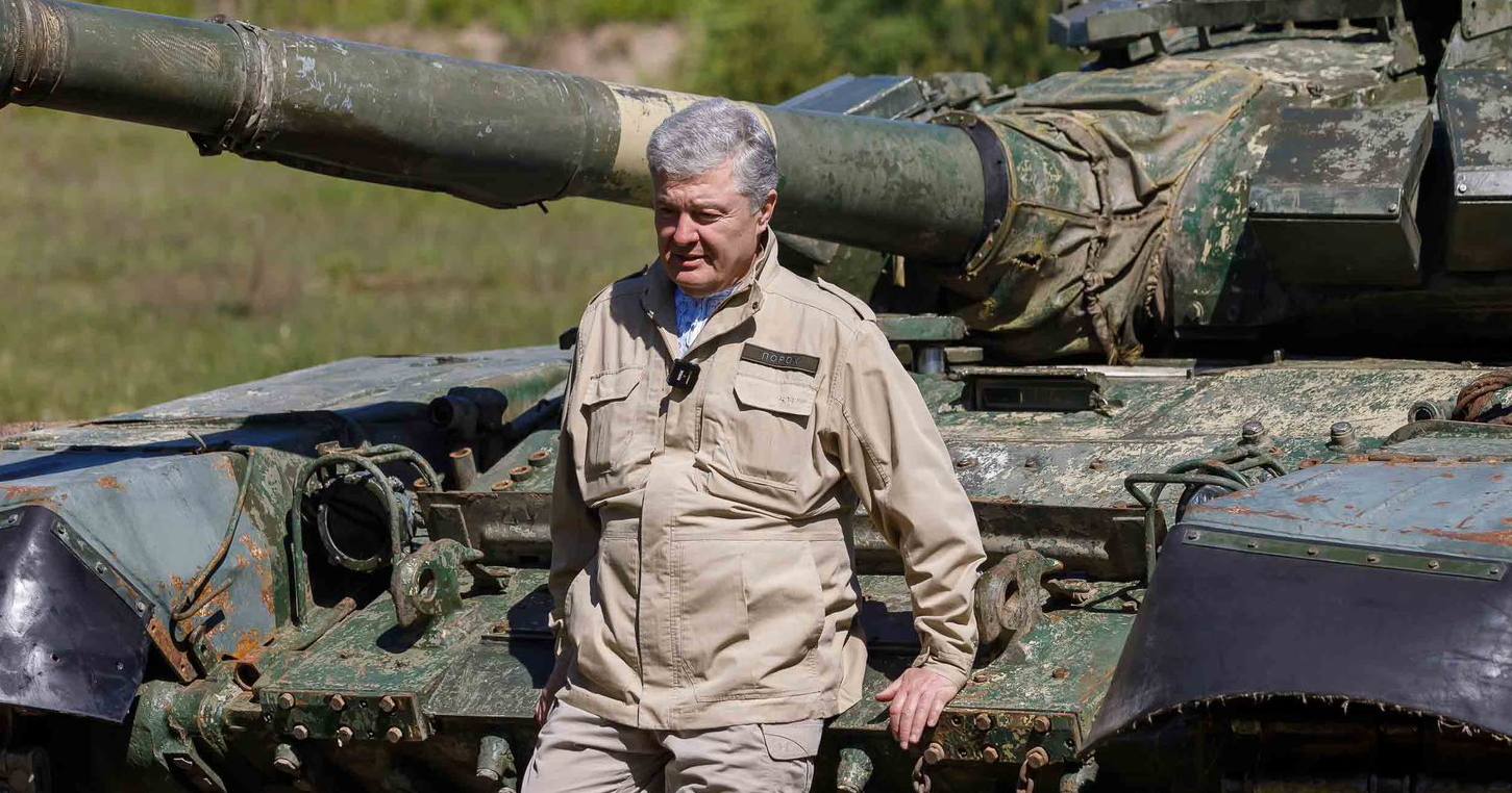 Петр Порошенко в одном из воинских подразделений Сил обороны / Фото с аккаунта @poroshenko соцсети X