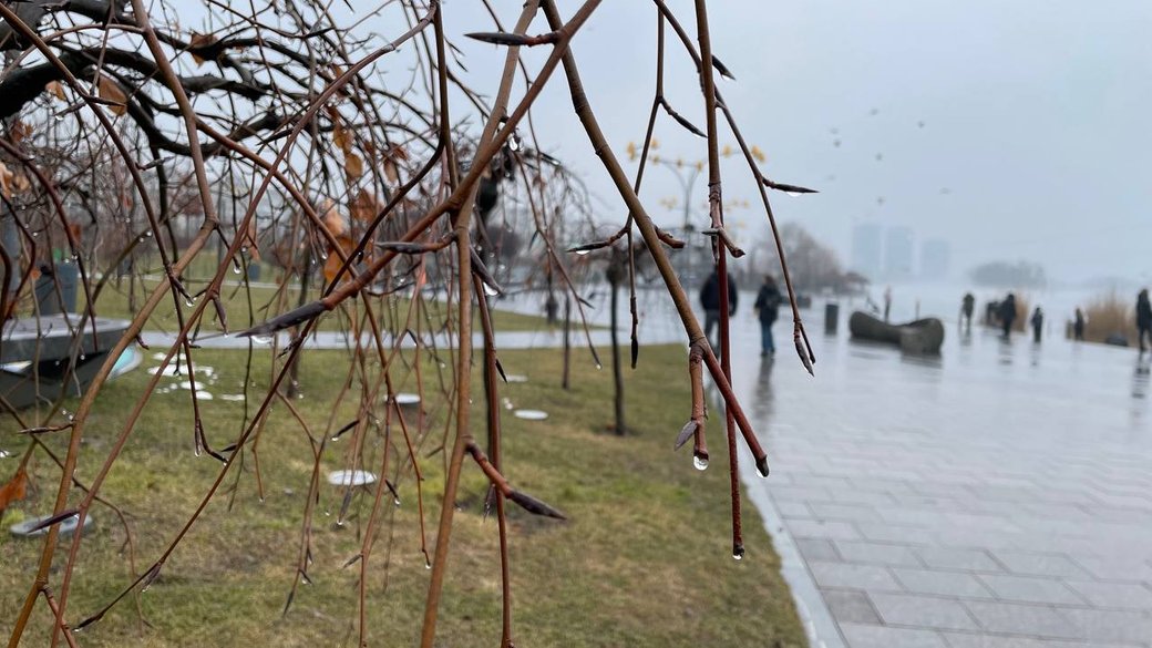 Дождь в Днепре / Фото: Суспільне