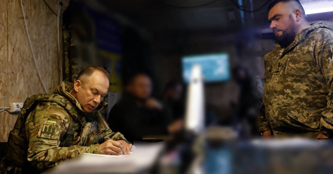 Головнокомандувач ЗСУ Олександр Сирський працює на Покровському та Курахівському напрямках, “тобто на напрямку головного удару противника” / Фото з телеграм-каналу @osirskiy