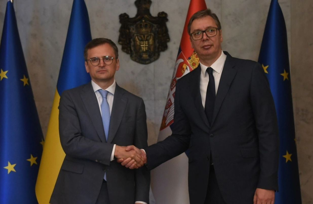 Дмитро Кулеба та Александар Вучич / Фото:  instagram.buducnostsrbijeav