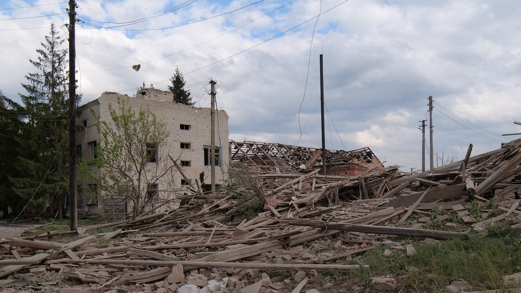 Зруйнований Вовчанськ, Харківська область / Фото: Суспільне