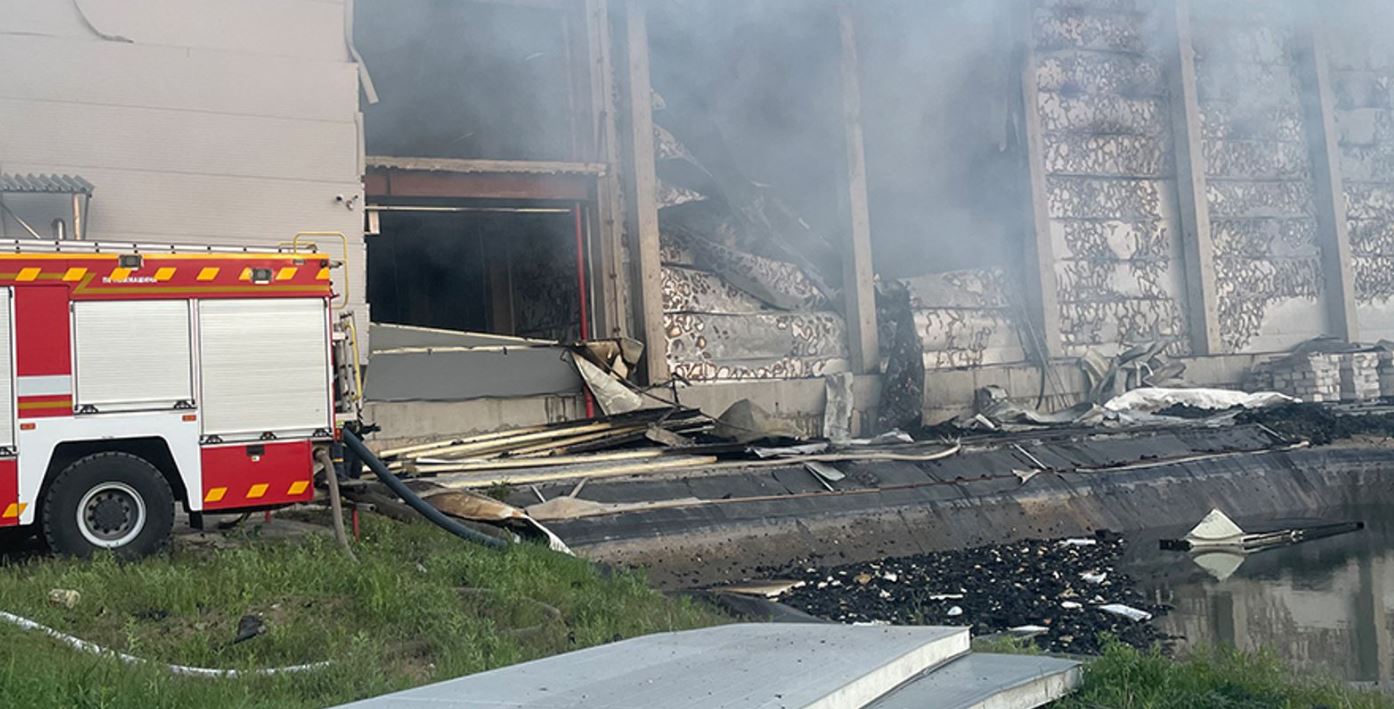 Последствия ракетного удара РФ по Одесскому району / Фото: Суспільне