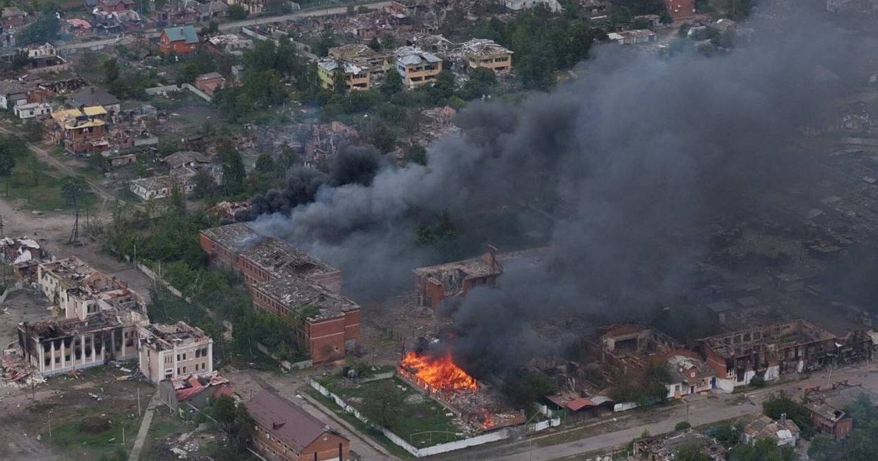 Панорама Вовчанська / Фото з телеграм-каналу @rozvidka_noem