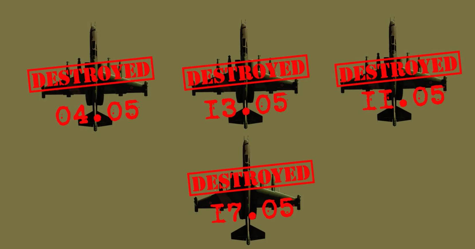 Таймлайн работы зенитчиков 110-й ОМБр в мае 2024 / Скриншот видео 