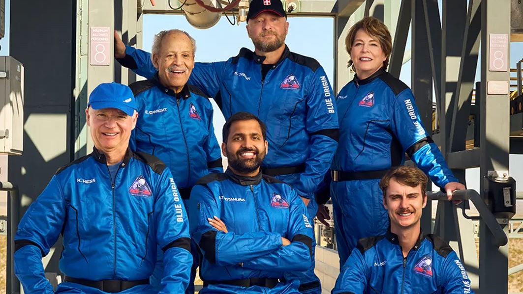 Екіпаж туристичної ракети Blue Origin / Фото: Blue Origin