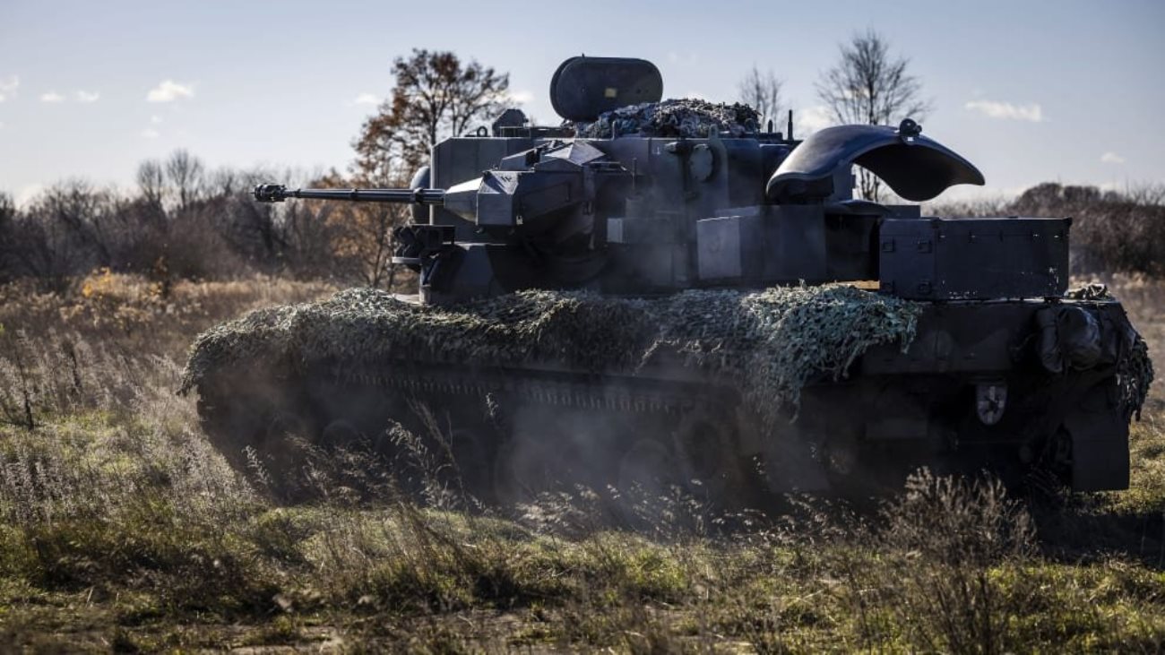 Зенитная самоходная установка Gepard украинский военных / Фото: Bild