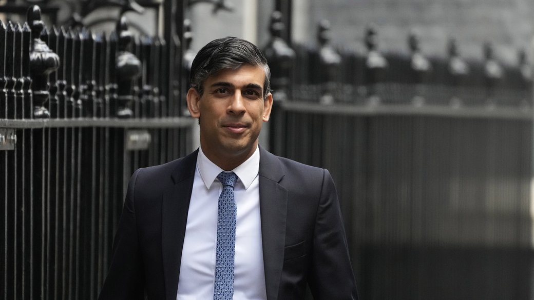 Премьер-министр Великобритании Риши Сунак / Фото: АР