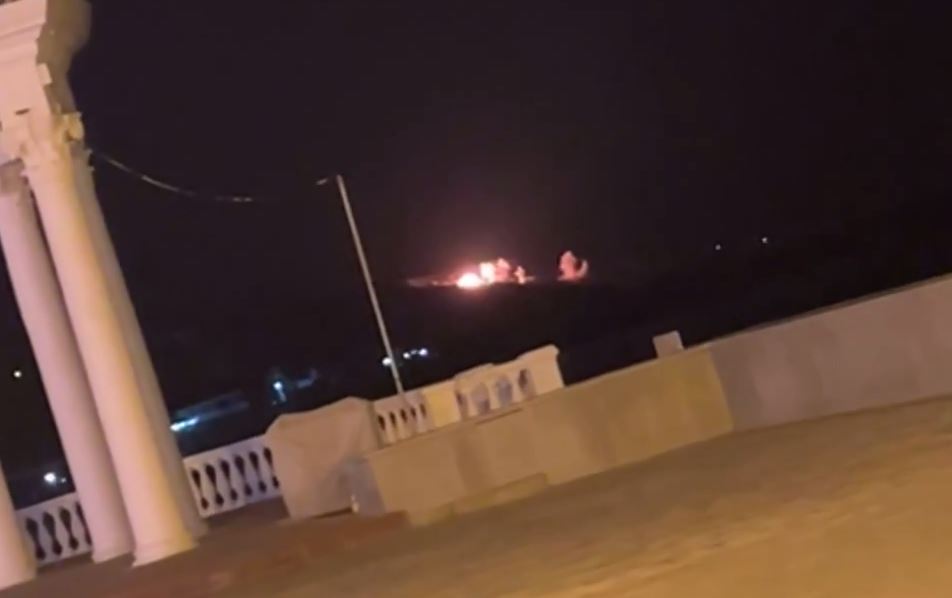 Вибухи у Криму, вид з набережної Алушти / Фото з соцмереж