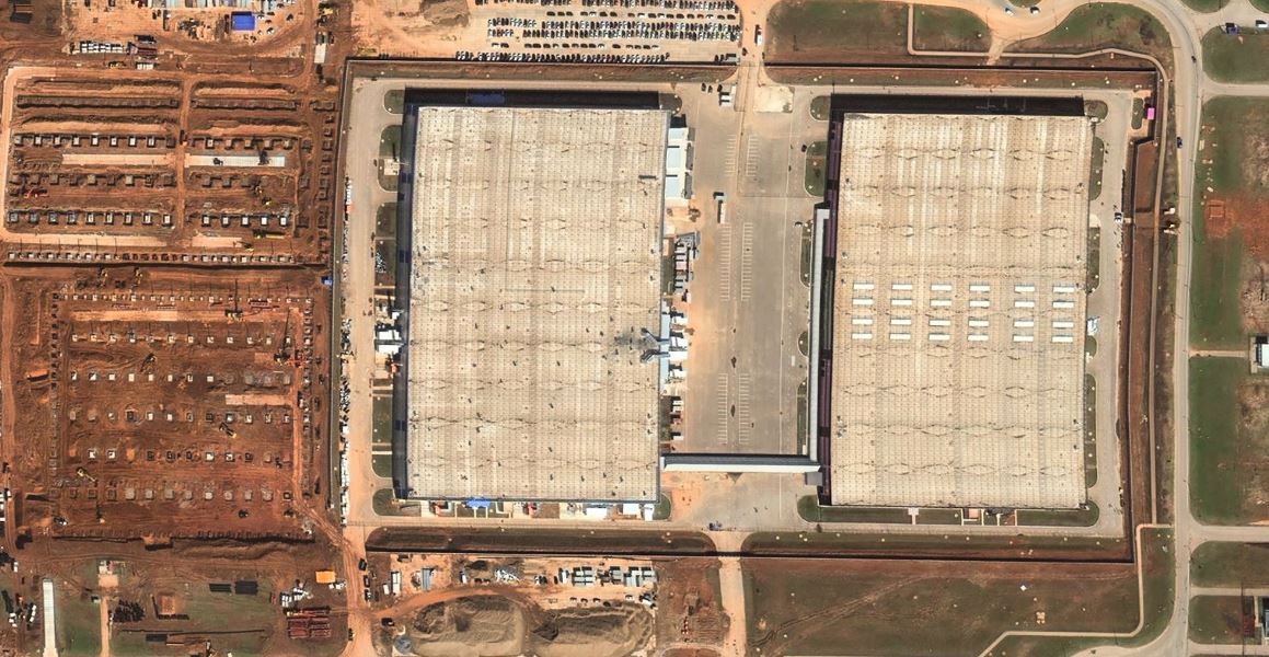 Супутниковий знімок економічнної зоні "Алабуга" (Татарстан) де збирають "шахеди" / MAXAR TECHNOLOGIES