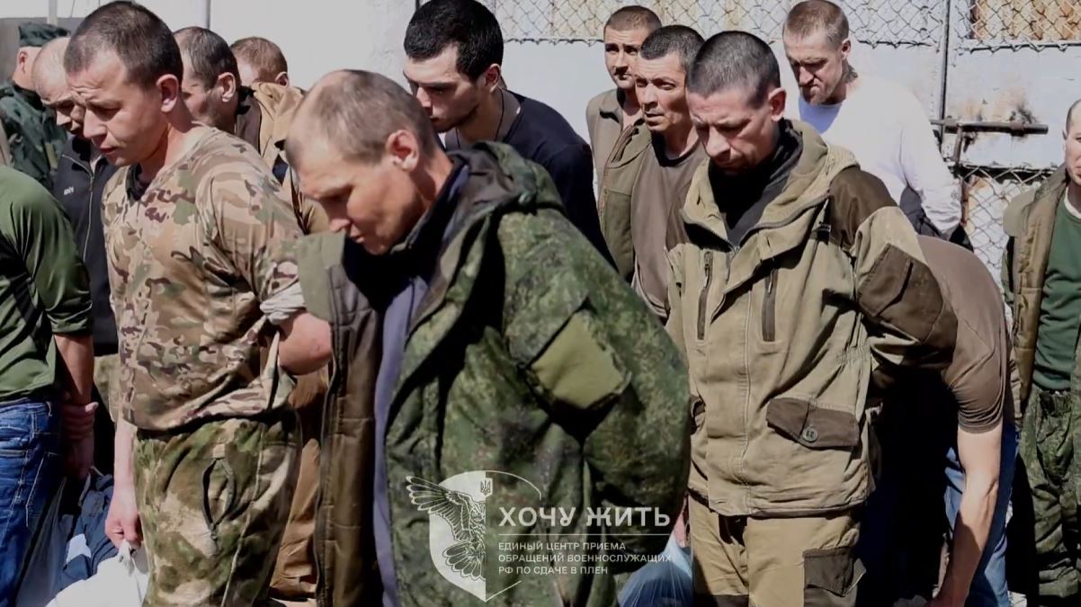 Російські військовополонені / Скриншот з відео