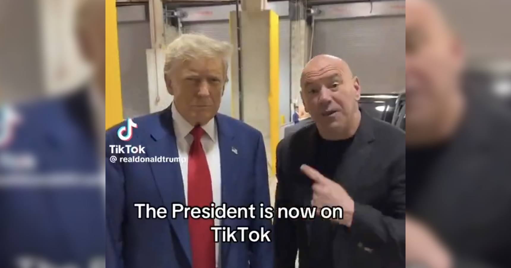 “Президент теперь в TikTok”, - говорит генеральный директор UFC Дана Уайт / Скриншот видео