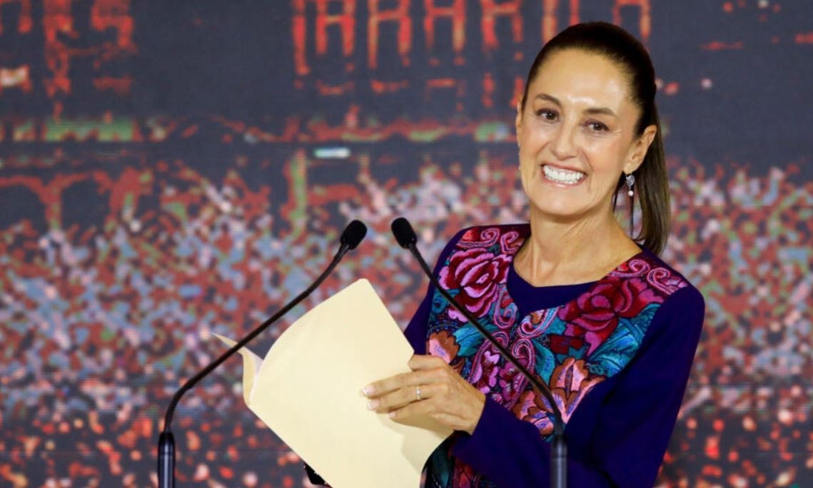 Клаудія Шейнбаум після перемоги на президентських виборах у Мексиці / Фото: Reuters