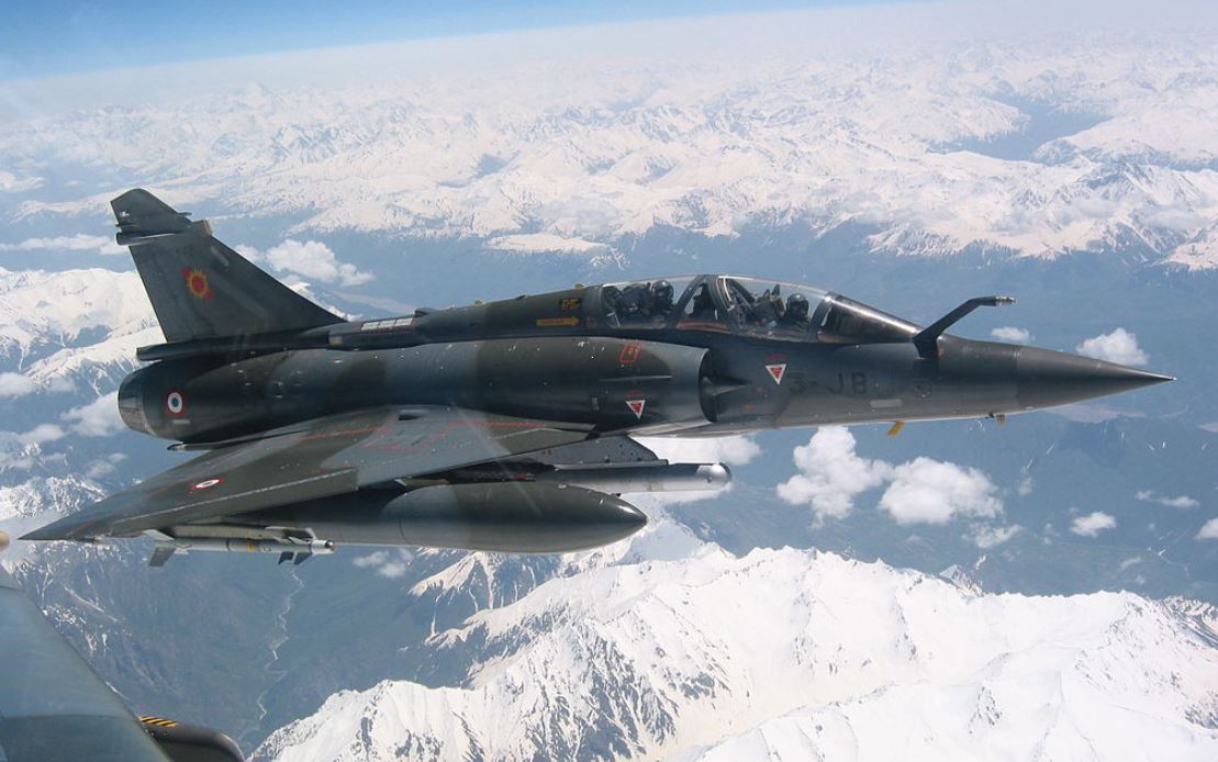 Літак Mirage 2000D зі складу ескадрильї SPA102 ескадрону EC2.3 "Champagne" / Фото: ПКС Франції