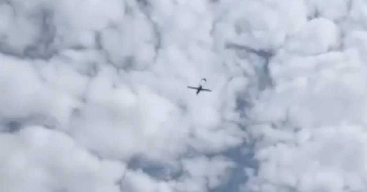 Російські пабліки повідомляють про появу українських безпілотників над Північною Осетією / Скриншот відео з Північної Осетії