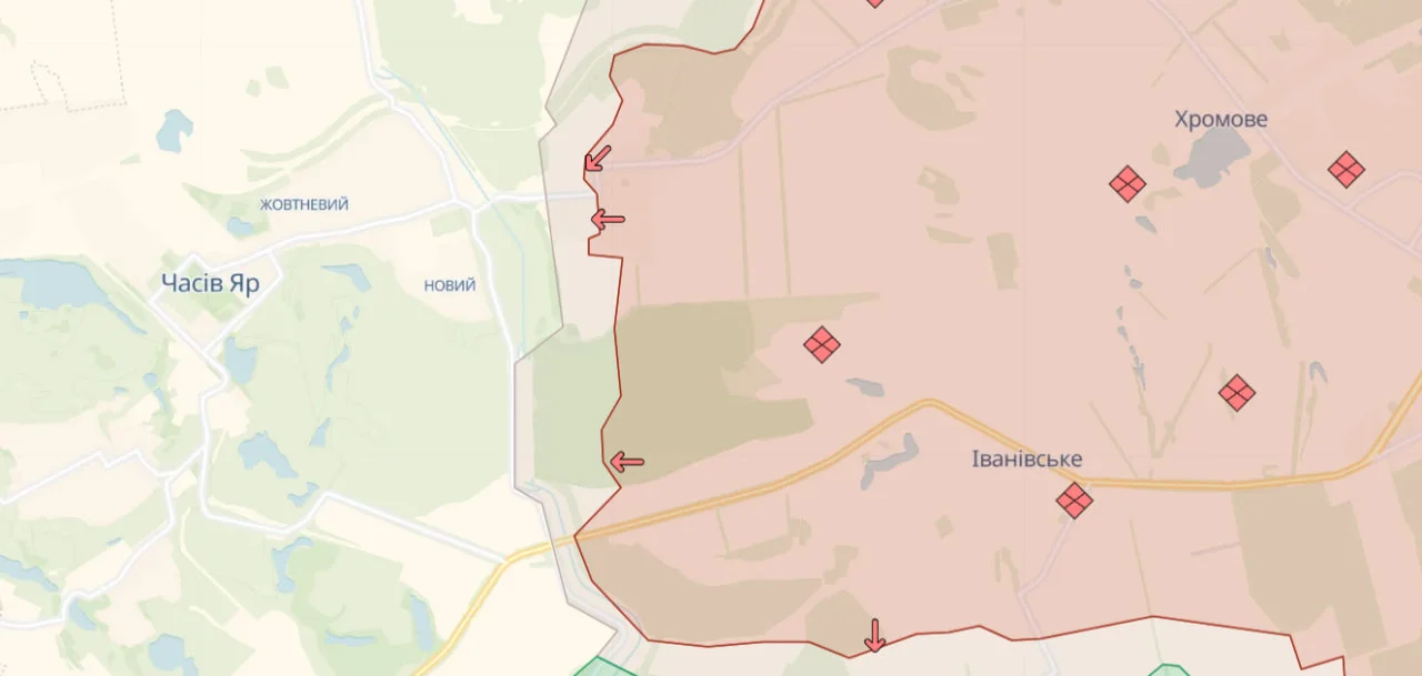 Карта:  DeepState