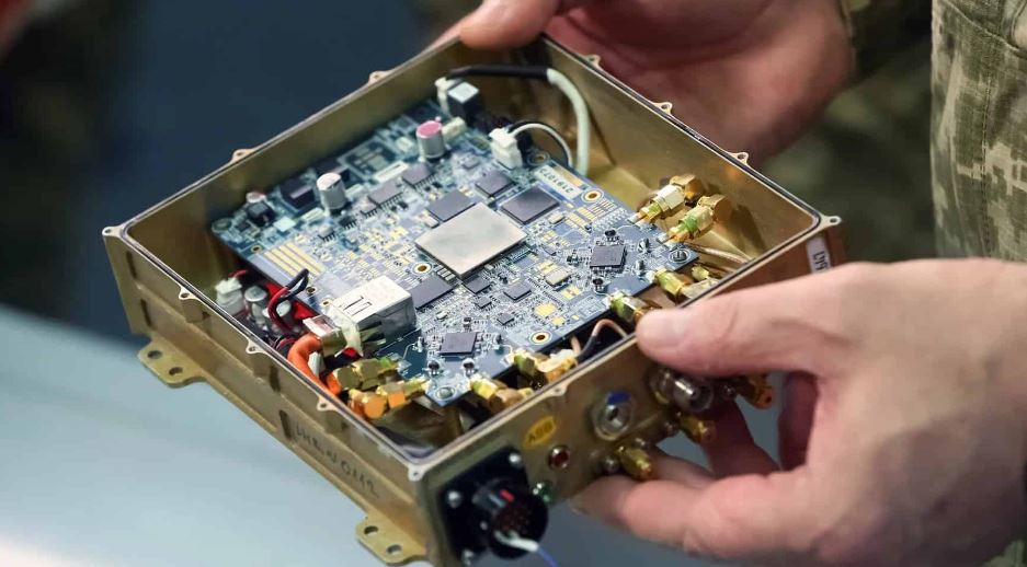 Электронный блок российского беспилотного / Фото: Getty Images