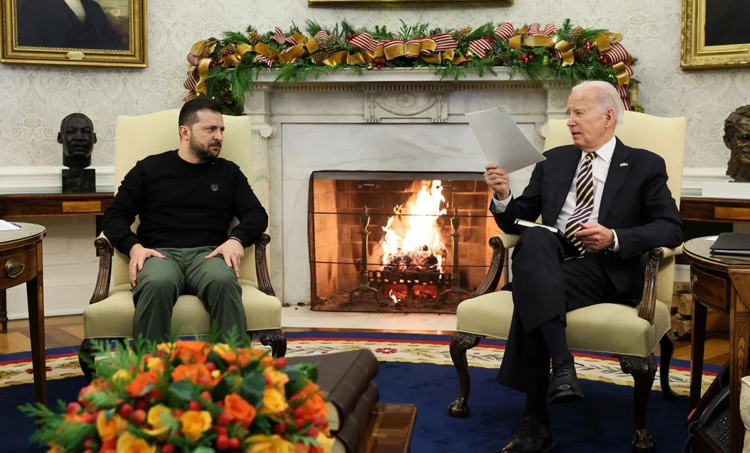 Президент США Джо Байден встречается с президентом Украины Владимиром Зеленским в Белом доме / Фото: Reuters