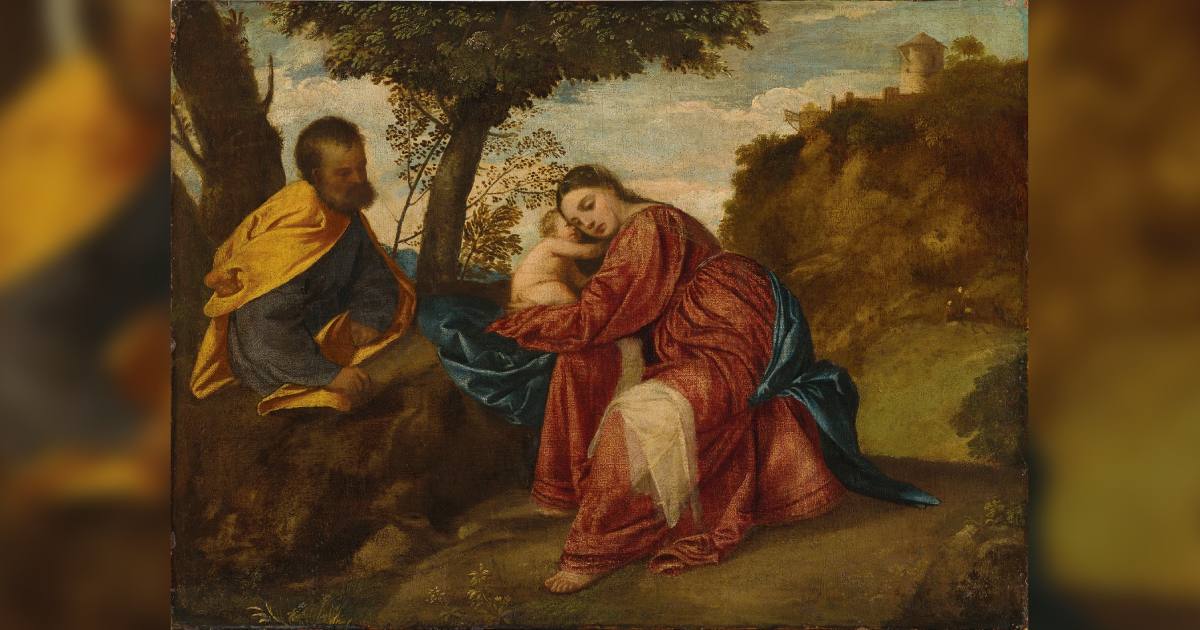 Тіціан. "Відпочинок під час втечі до Єгипту" / Фото Christie's Images Ltd
