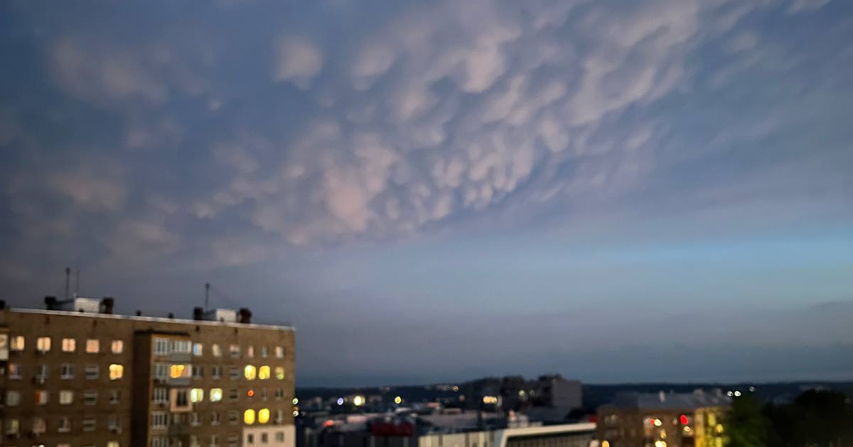 Високо-купчасті хмари над Харковом / Фото Glavnoe.in.ua