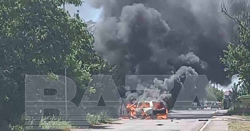Під час огляду місця події, було виявлено предмети, схожі на частини СВУ / Фото "База"