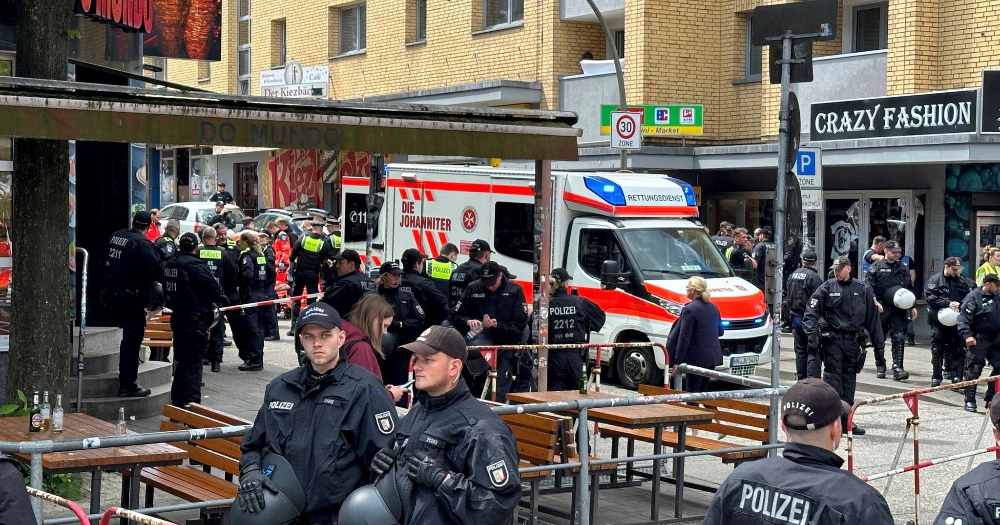 Инцидент произошел в то время, когда Гамбург принимает Евро-2024 / Фото AP