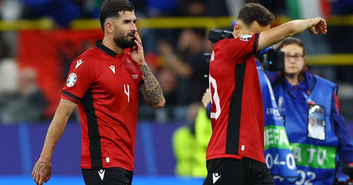 Італія проти Албанії - Дортмундський стадіон BVB, 15 червня 2024 р. Гравець збірної Албанії Ельсеїд Хісай виглядає сумним після матчу / Фото Reuters