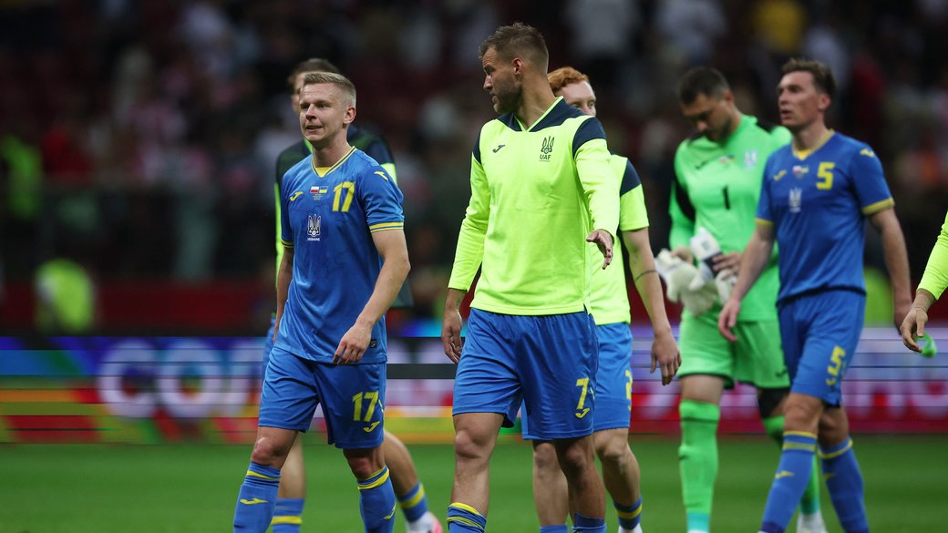 Сборная Украины по футболу / Фото: REUTERS