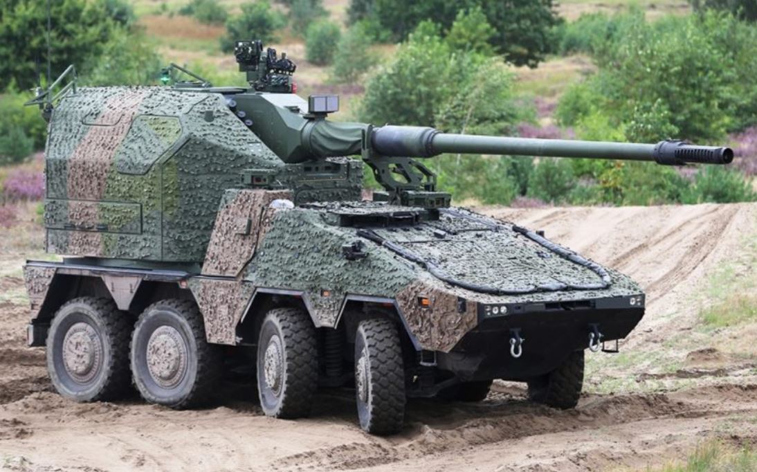 Колесная самоходная артиллерийская установка RCH 155 / Фото: KNDS