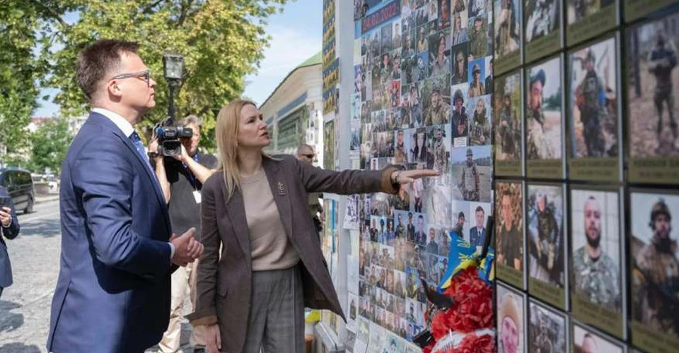 Шимон Головня та Олена Кондратюк / rada.gov.ua