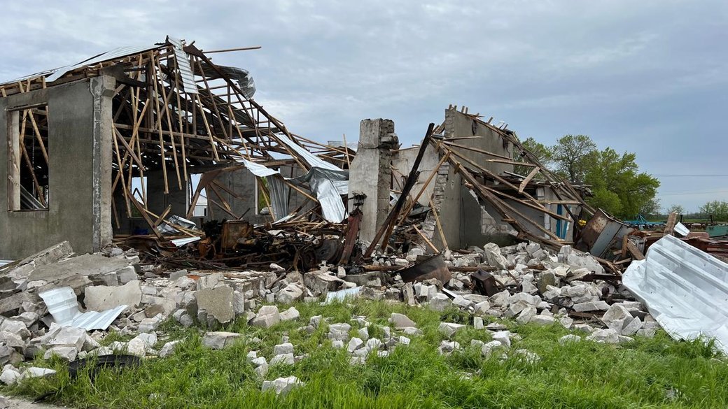 Наслідки атаки РФ по Одещині 22 квітня 2024 року / Ілюстративне фото Державної екологічної інспекції