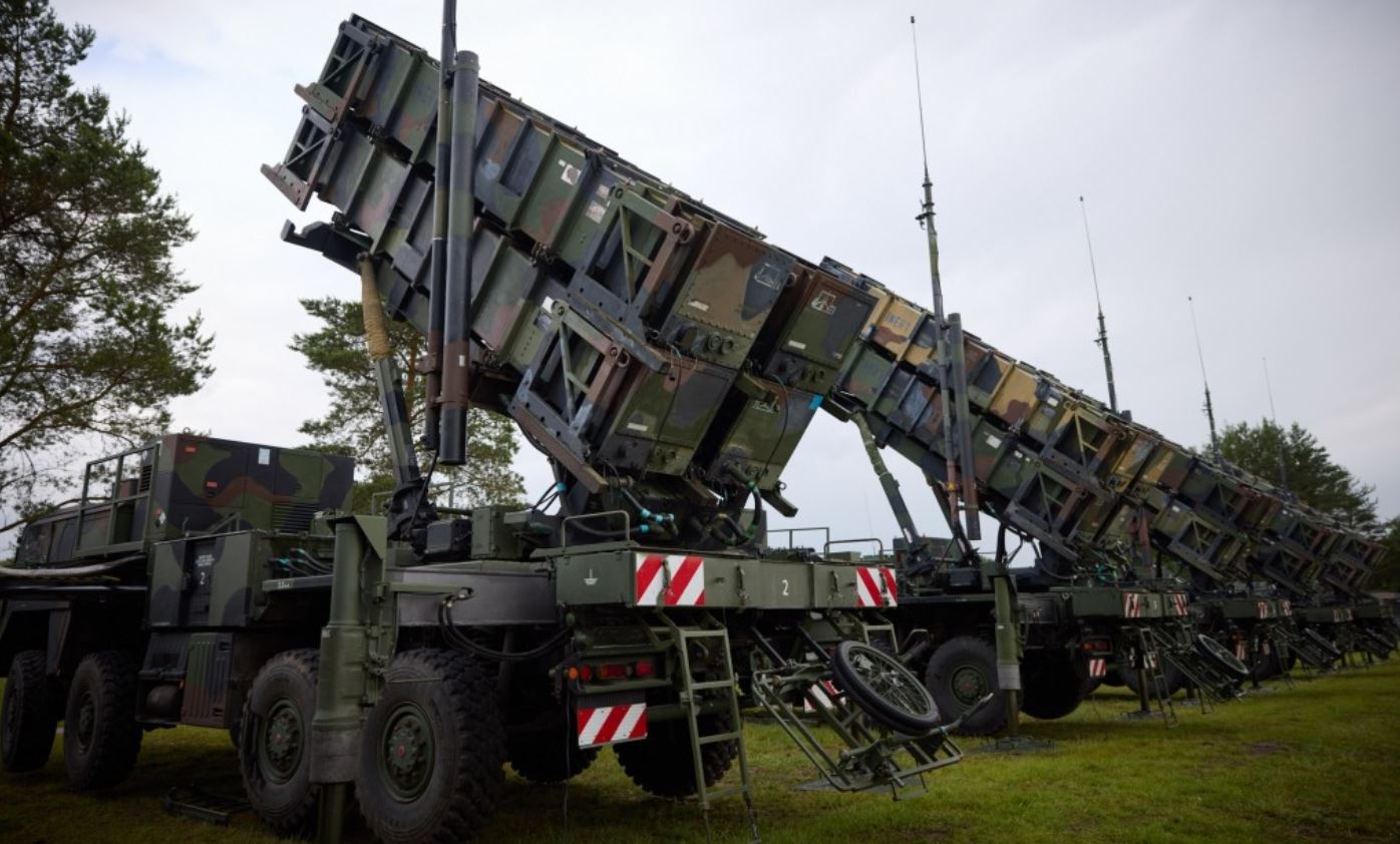 Пускові установки комплексу Patriоt у НІмеччині / Фото: Офіс Президента України