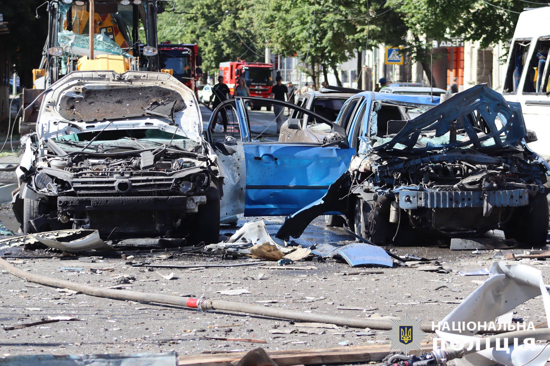 Последствия удара по Харькову 22 июня 2024 года / Фото НПУ