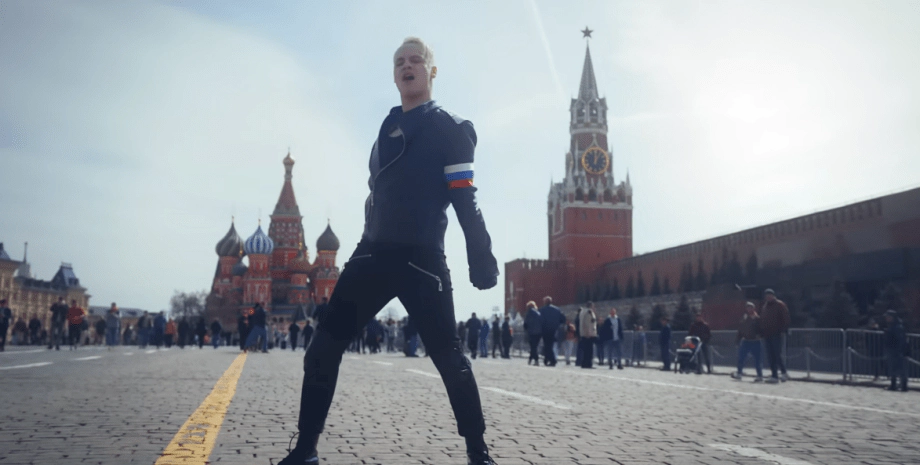 Кадр із кліпу російського співака Shaman